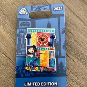 Disney California 20th Anniversary Pin